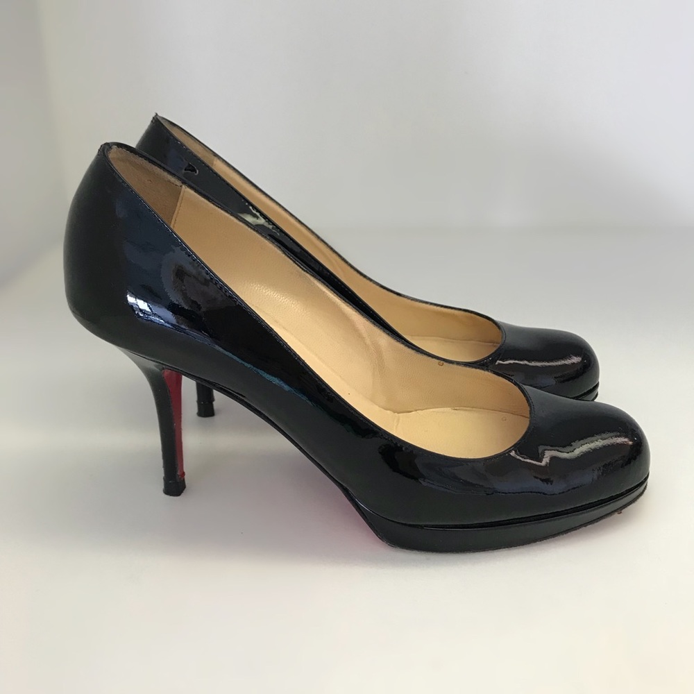 Christian Louboutin Prorata Black patent Size 36.5